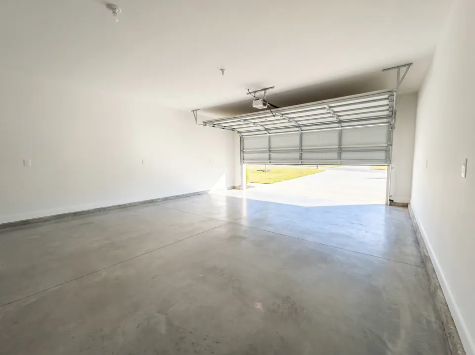 Clean empty garage after junk removal service in Dothan AL - same-day garage cleanout Houston County Alabama